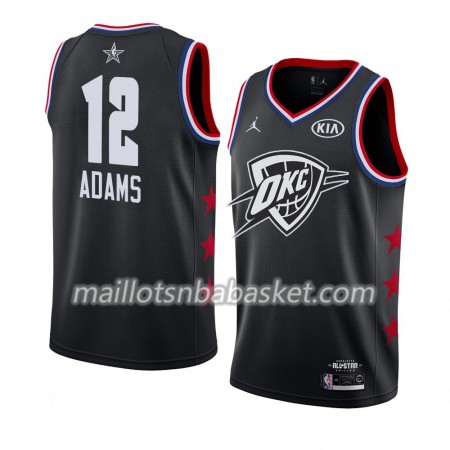 Maillot Homme Oklahoma City Thunder Steven Adams 12 2019 All-Star Jordan Brand Noir Swingman